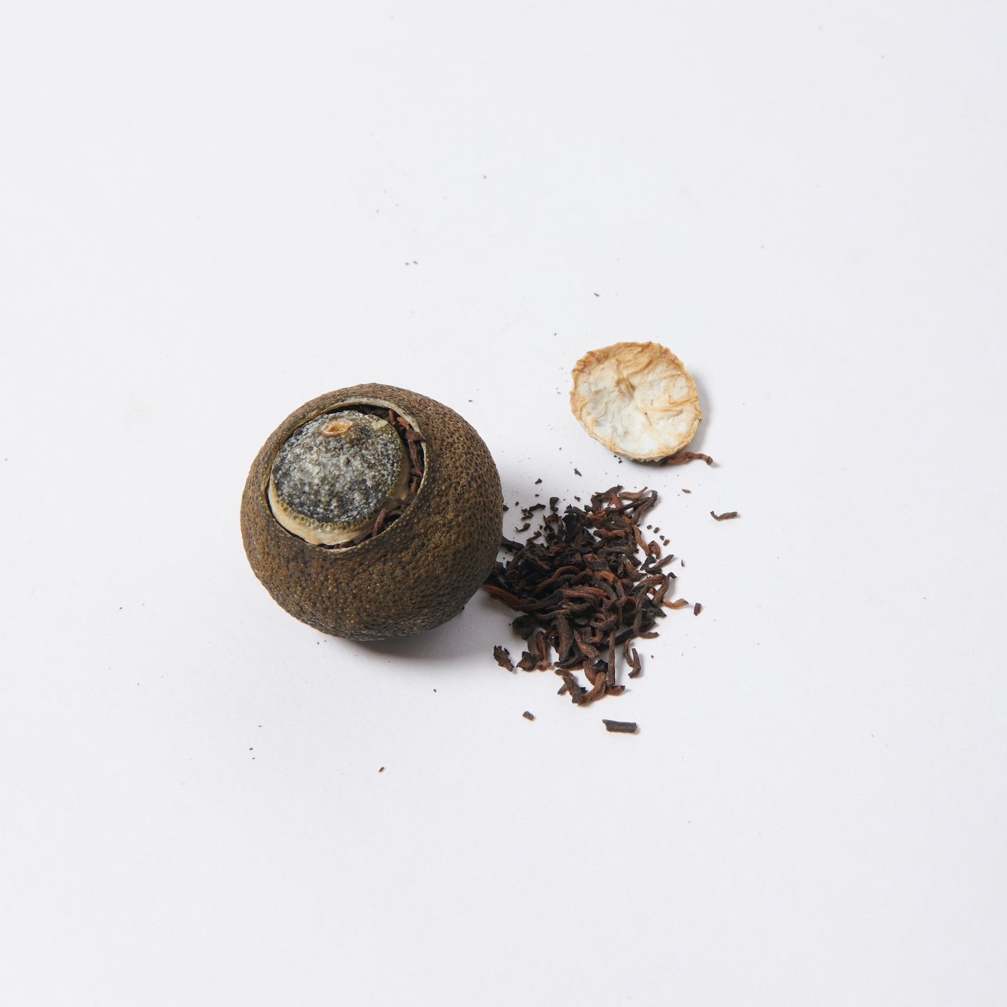 Cha Season's Xiao Qing Gan Pu-erh - Mandarin-Infused Pu-erh Tea